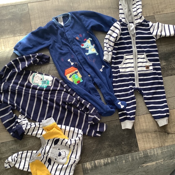 Four 6 month sleepers, Carters, Pekkle - Picture 1 of 7